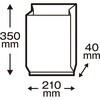 PP3525-60 ポップアップ保存袋 TRUSCO 24935358
