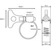 TH-1332 ݎ߃z[Xoh 12D7mm^Cv(I[XeXESUS304) TRUSCO 24938490