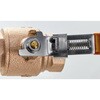 BAV-LSF25A ロック機構付きボールバルブ(400型・青銅) TRUSCO 24940599