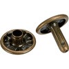 P-THP-TCBG 特大カシメ スチール 金ブロンズメッキ TRUSCO 24942927