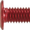 B194-0310 ヘックスローブ超極低頭ねじ アルミ レッド TRUSCO 24995646