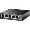 5-Port Gigabit Easy Smart PoE/PoE+ Switch(4PoE+ポート搭載) TP-LINK