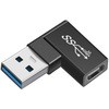USBアダプタ USB Type-C(メス) - Type-A(オス) L字型 トライメイト