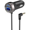 AUX/Bluetooth USB1ポート 3A カシムラ