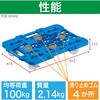 MPK-600NS-B 連結式ルートバン メッシュタイプ 615X415 ナイロン車輪 自在側ストッパー付 TRUSCO 25260928