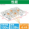 MPK-600N-W 連結式ルートバン メッシュタイプ 615X415 ナイロン車輪 白 TRUSCO 25260989