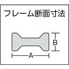 KLPPP クランプ(フラットフレーム・クイックハンドル) TRUSCO 57228072