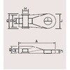 TSKM2 結束バンド用固定具 TRUSCO 25262976
