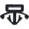 TPM80-8 固定具プッシュマウント 黒 TRUSCO 25262985