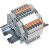 SPTB18A-2-6P スプリング式端子台2線式 電線サイズ0．25～1．5 TRUSCO 25269477