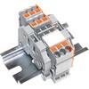 SPTB24A-3-3P スプリング式端子台3線式 電線サイズ0．25～2．5 TRUSCO 25269599