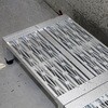 TFSGH-0660AL 高床式アルミ製ステップ(グレーチング仕様・アジャスター付き) TRUSCO 25275077