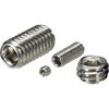 F001-00412 六角穴付止めねじ くぼみ先 ステンレス 20本入 TRUSCO 25279539