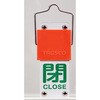 BAKF-102 スライド式バルブ開閉札(回転タイプ) TRUSCO 25289969