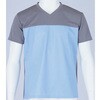 入浴介護Tシャツ 男女兼用 フットマーク