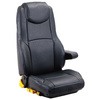 スタンダードシートカバー 運転席のみ ブラック エアループデュトロワイド H23/7～R1/04 雅