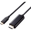 USB Type-C to HDMI 変換ケーブル 3m 4K 60Hz ミラーリング マルチディスプレイ対応 エレコム