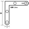 黄銅 角金具 福井金属工芸