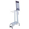 貯尿用足踏みスタンド 貯尿袋用 125×350×480mm アズワン