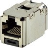 カテゴリ6a シールド付きRJ45JJ中継アダプター PANDUIT(パンドウイット)
