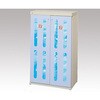 DM-WLT-B クリーンボックス 16足 ブルー 大信工業 25969362