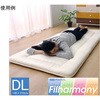 敷き布団 ダブル 寝具 洗える 無地 『FIヌード』 140×210cm アズワン