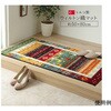 玄関マット トルコ ウィルトン 織り 約50×80cm 抗菌防臭 消臭 へたりにくい アズワン