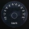 Z/KZマイルメーター用km/hステッカー PMC