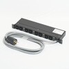 HKC2910PT IEC C-13 コンセントバー8ケ口 1Uタイプ プロテクター付 アメリカン電機 26249659