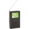 手回し充電機能搭載2.4インチワンセグTV&AM/FMラジオ 3in1充電ケーブル付き WINCOD