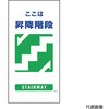 マンガ標識 GE-24 昇降階段 グリーンクロス