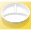 三つ仕切皿 ホワイトピア 国際化工