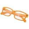 老眼鏡 弱度 +1.5 単品イエロー ミワックス