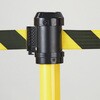 332160 ベルトパーテーション RBB-1TR ベースカラー：黒 ポールカラー：黄黒 ベルトカラー：黄黒 高さ：980mm スチール製 日本緑十字社 26423287