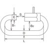 EA638JJ-4 ねじ止めリングキャッチ ステンレス 4.0×34mm エスコ 26445608