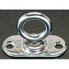 回転パッドアイ ステンレス製 65×30mm/Φ19mm エスコ