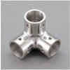 パイプジョイント三方エルボ ステンレス製 25mm エスコ