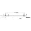 EA951LP-2 フランス落とし用ロット棒 275mm [EA951LP-1用] エスコ 26462085