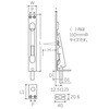 EA951LP-27 フランス落し ステンレス製 EA951LPシリーズ エスコ 26462155