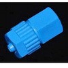 PP Rc1/8メスネジ付きチューブロックアダプター アズワン