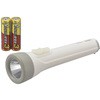 LED懐中ライト 単3形乾電池×2本付き 110Lm オーム電機
