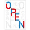 ランダム OPEN ポップ・ポスター おしゃれEXPO