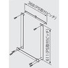 PS設置給湯器取り替え専用部材 PS金枠セットPK-4 ノーリツ