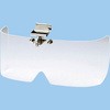 ヘルメット用 フロント型 保護メガネ(ワイドカーブ) ミドリ安全