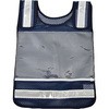 肩調整付ゼッケンベスト メッシュ紺 TRUSCO