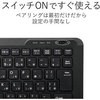 TK-FBP083BK ミニBluetoothパンタグラフキーボード エレコム 26916478