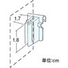 レールPOPホルダー(10個入) 中日販売