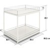 ZY重量用2段ワゴンB(アジャスター) 中日販売