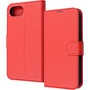 iPhone 16e Like standard 耐衝撃 マグネットベルト シンプル 手帳型レザーケース / レッド レイ・アウト