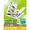 レーザープリンター用紙 セミ光沢紙 両面印刷 エレコム